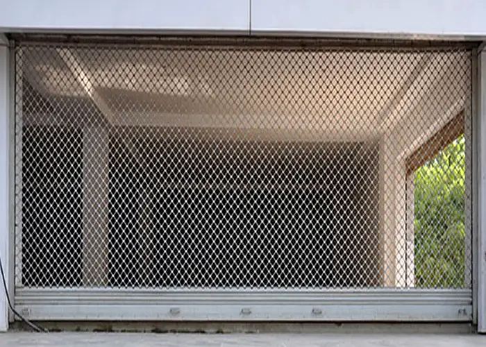 Automatic Grill Rolling Shutters